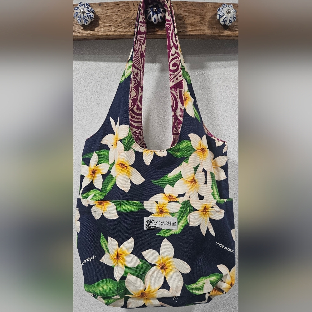 Hawaiin Local Design Reversible Tote Bag